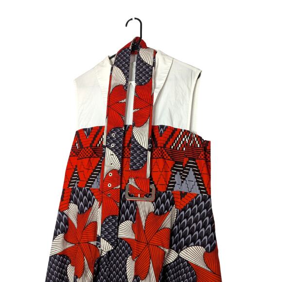 OFUURE African print designer maxi dress 2XL size 18 - 20 - Picture 5 of 15